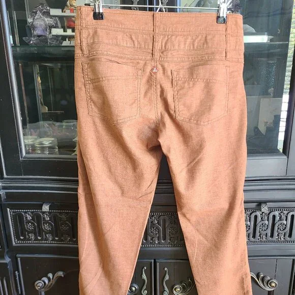 Prana Copper-Brown Women's Capris, Size 4, Excellent Condition - Picture 2 of 9